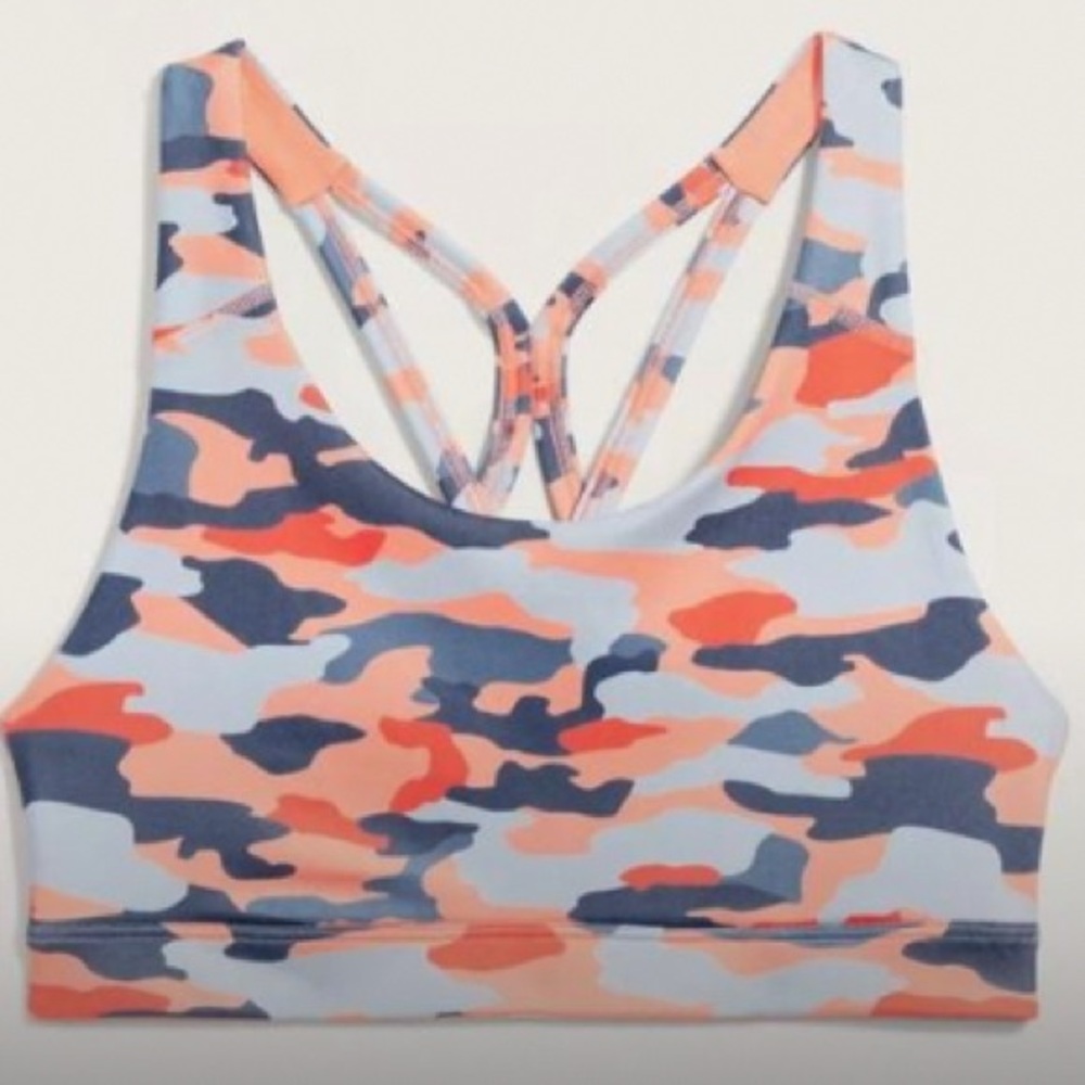 Old Navy kids Camo Sports Bra - Multicolor
